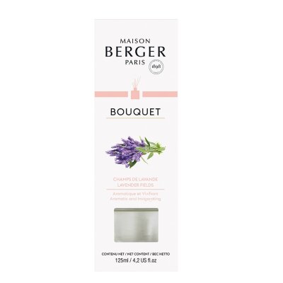 Maison Berger Bouquet Cube Transparent Blühende Lavendelfelder 125 ml