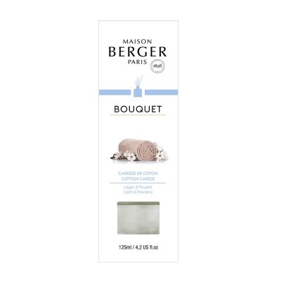 Maison Berger Bouquet Cube Transparent Zarte Baumwollblüte 125 ml