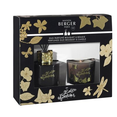 Maison Berger Paris Geschenkset Duo Bouquet und Kerze Lolita Lempicka Black